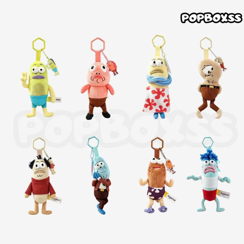 SpongeBob The residents of Bikini Bottom Plush pendant