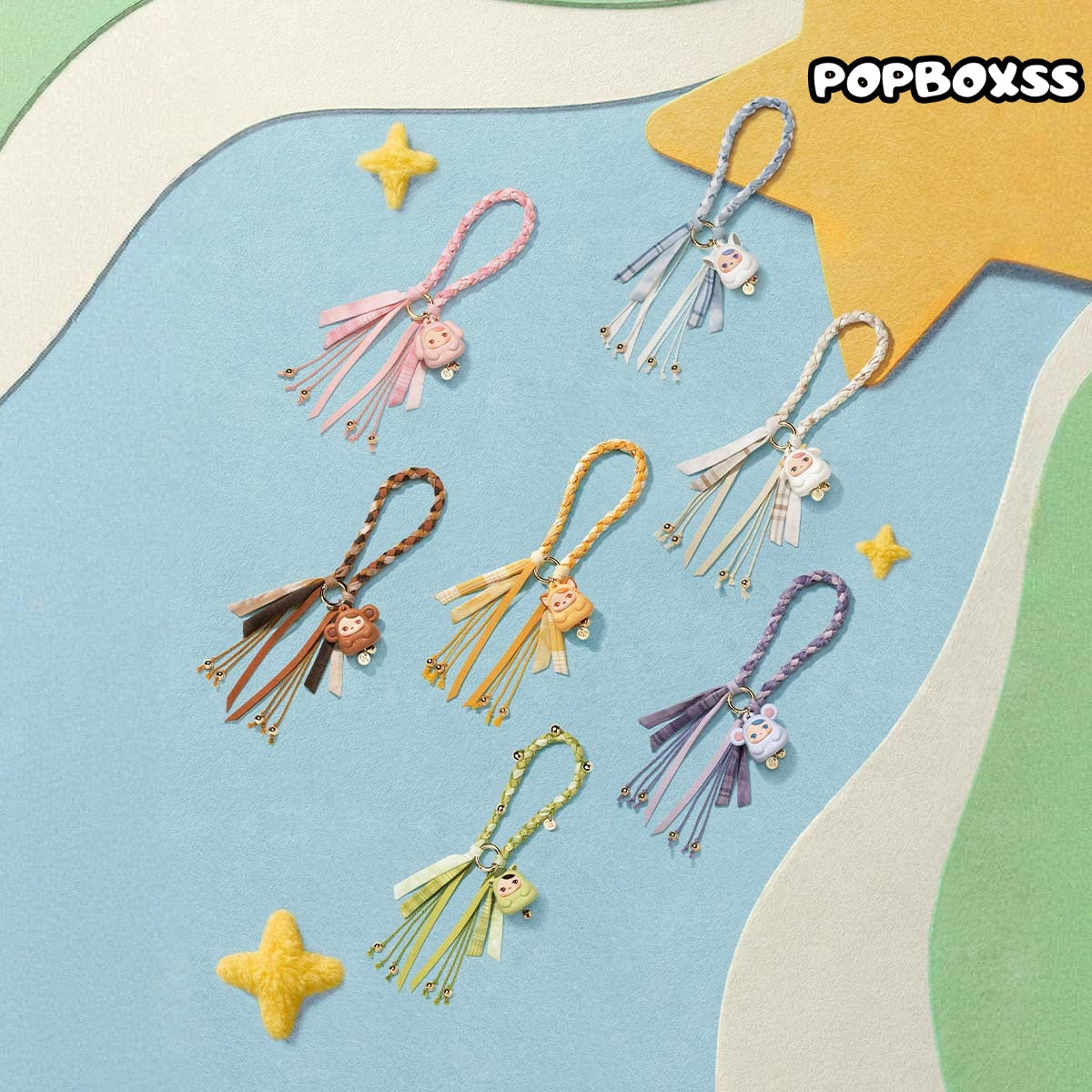 POP MART PUCKY Tap Tap Babies Series Pendant Blind Box