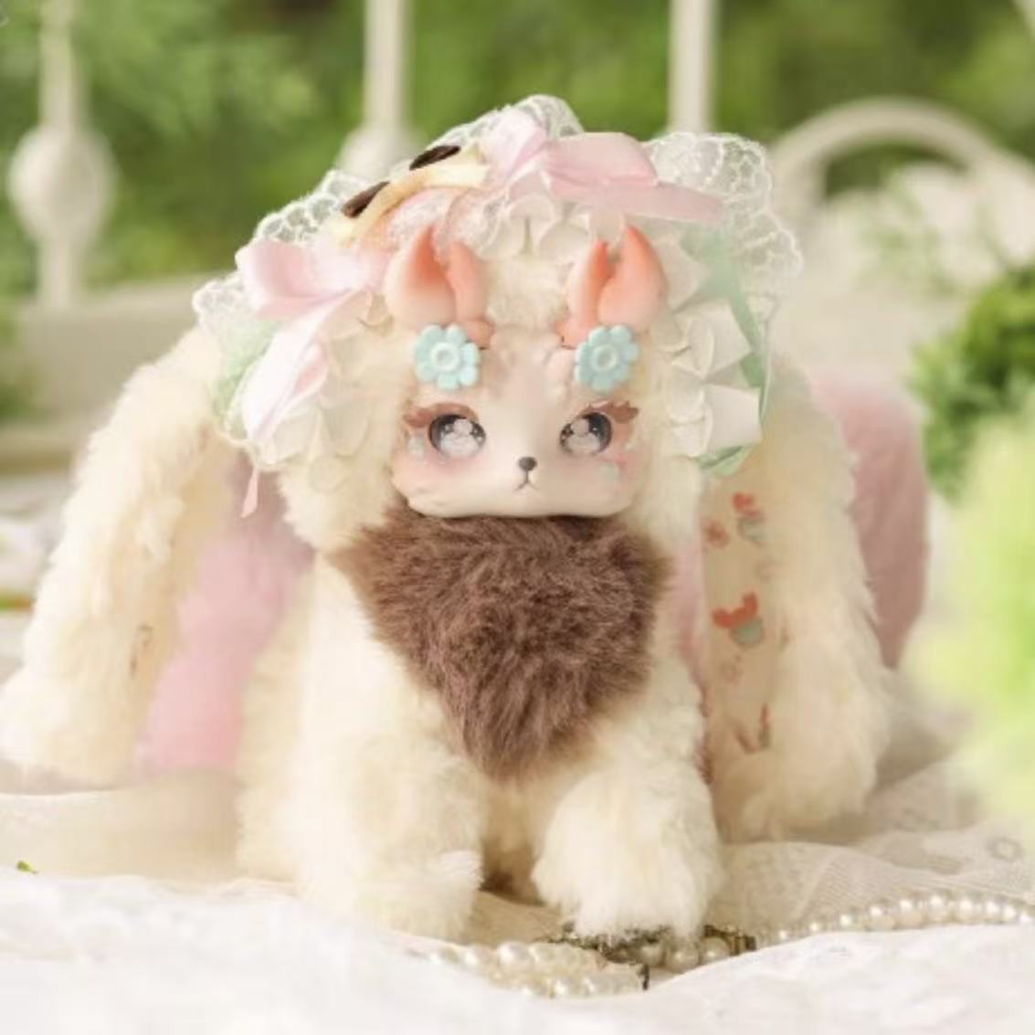 TUTULONG V6 Fluffy shore Vinyl plush pendant blind box