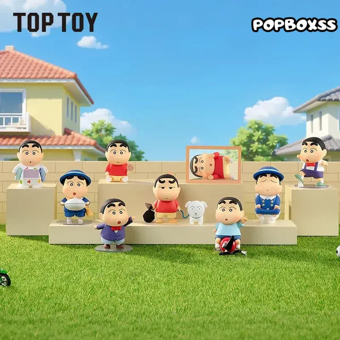 CRAYON SHINCHAN Retro Daily Life Series Figures Blind Box