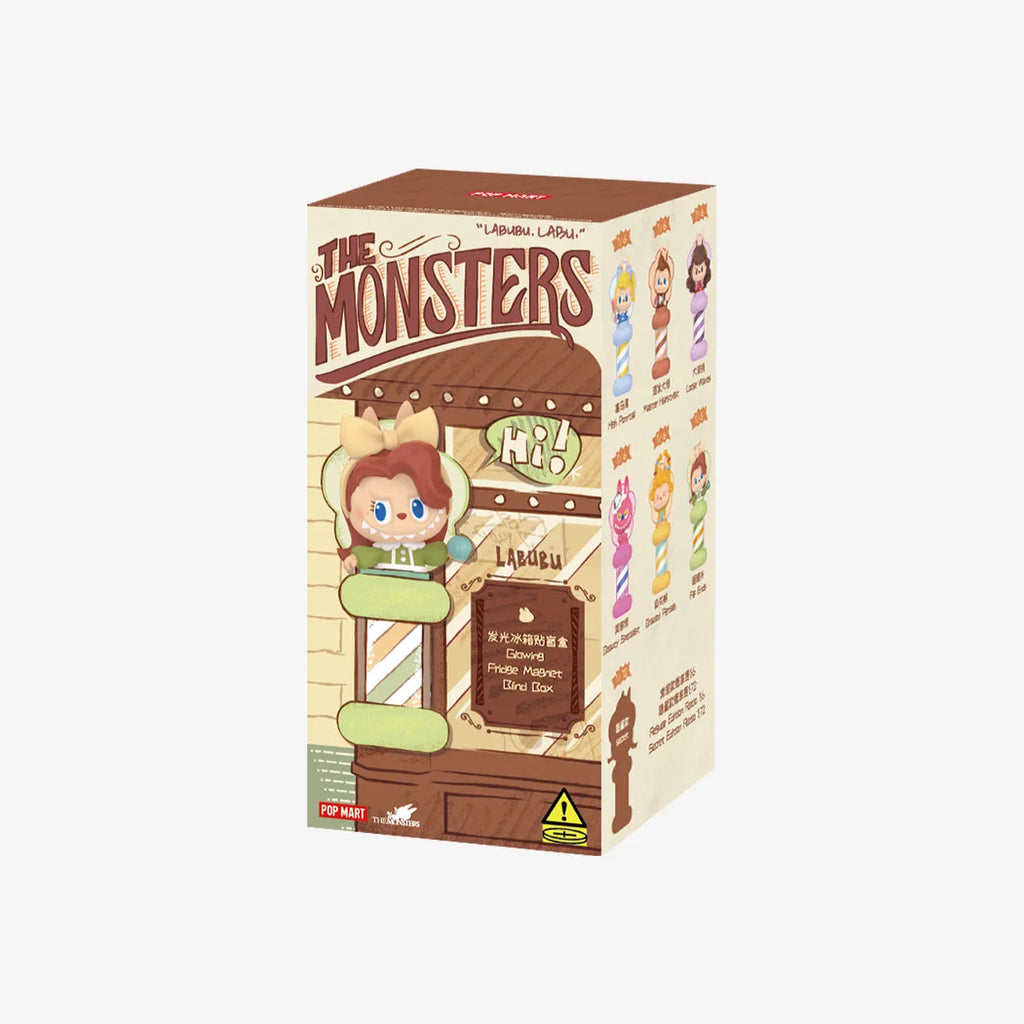 POPMART THE MONSTERS Hair Salon Series - GlowingFridge Magnet Blind Box