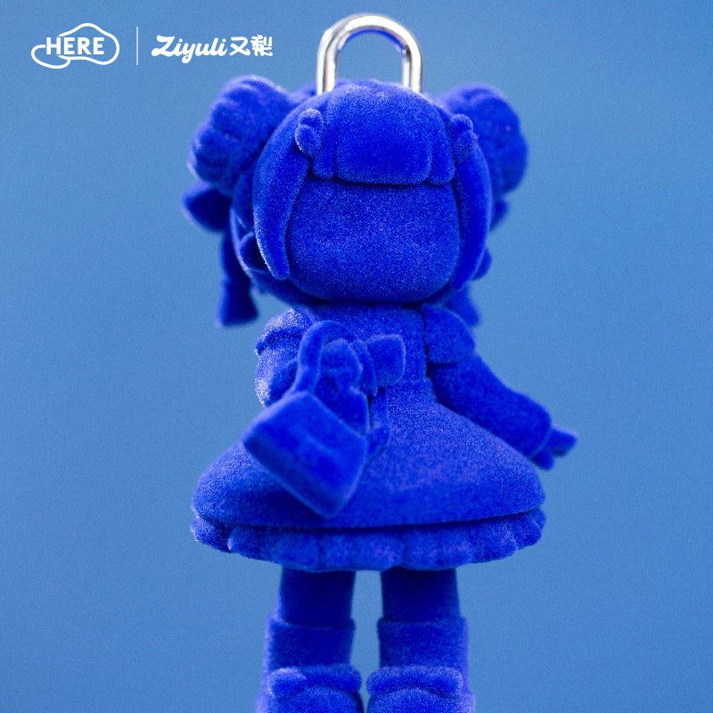 ZIYULI Cobalt Blue Lingers