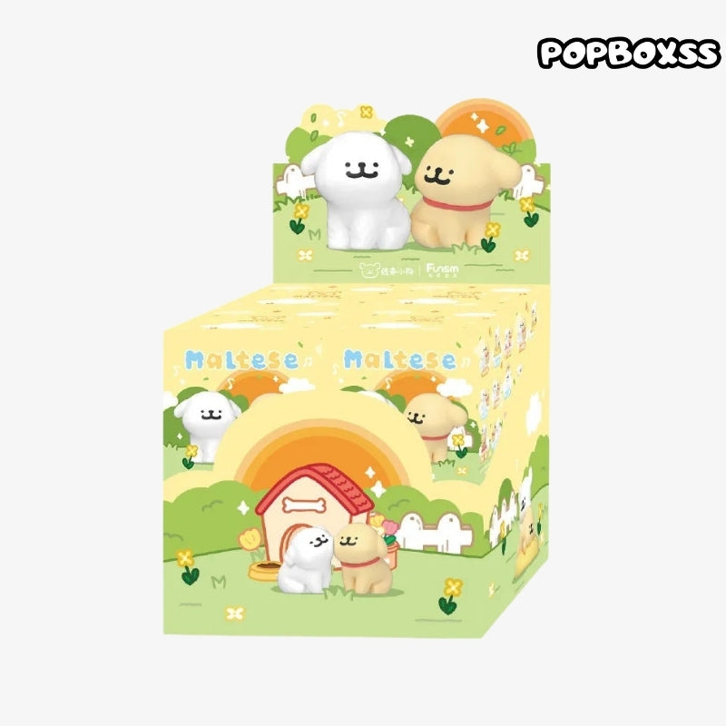 Maltese Happy Snuggling Series Figure Blind Box