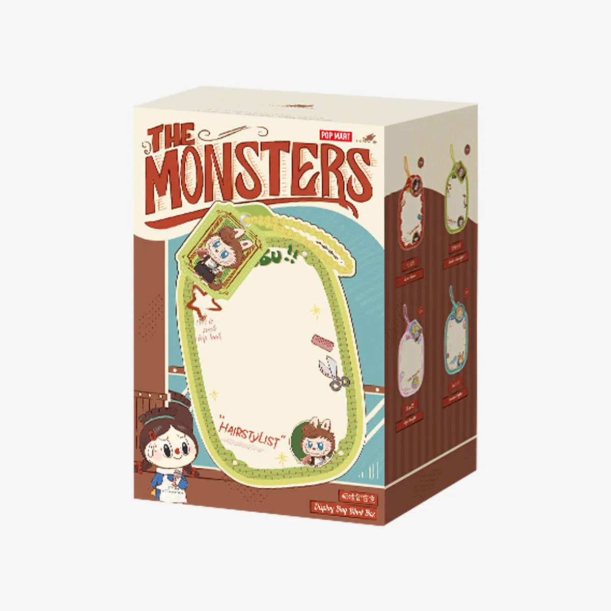 POPMART THE MONSTERS Hair Salon Series - DisplayBag Blind Box Plush products are not included
