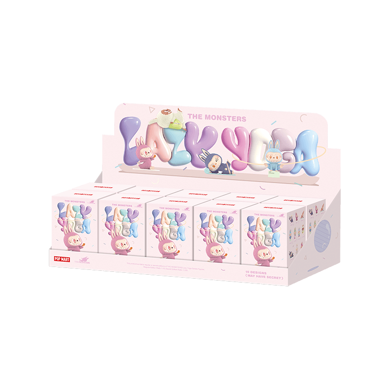 THE MONSTERS Labubu Lazy Yoga Series Figures