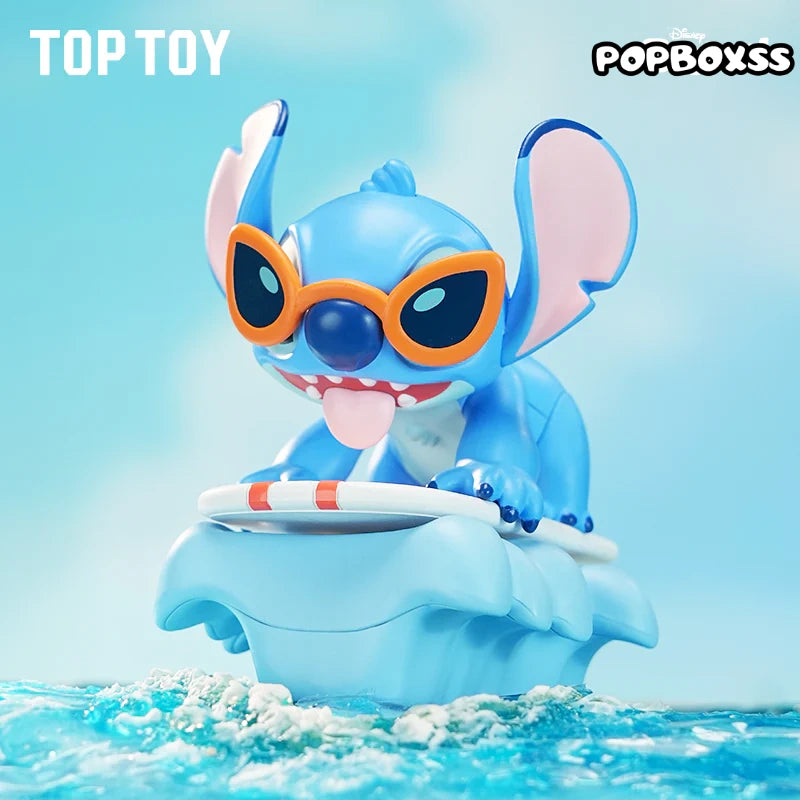 TOP TOY Disney Stitch Cute Action Series Figures Blind Box