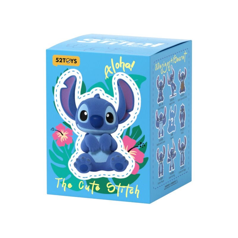 52TOYS Stitch Weird and Cute Series Fuzzy Figures. Blind Box