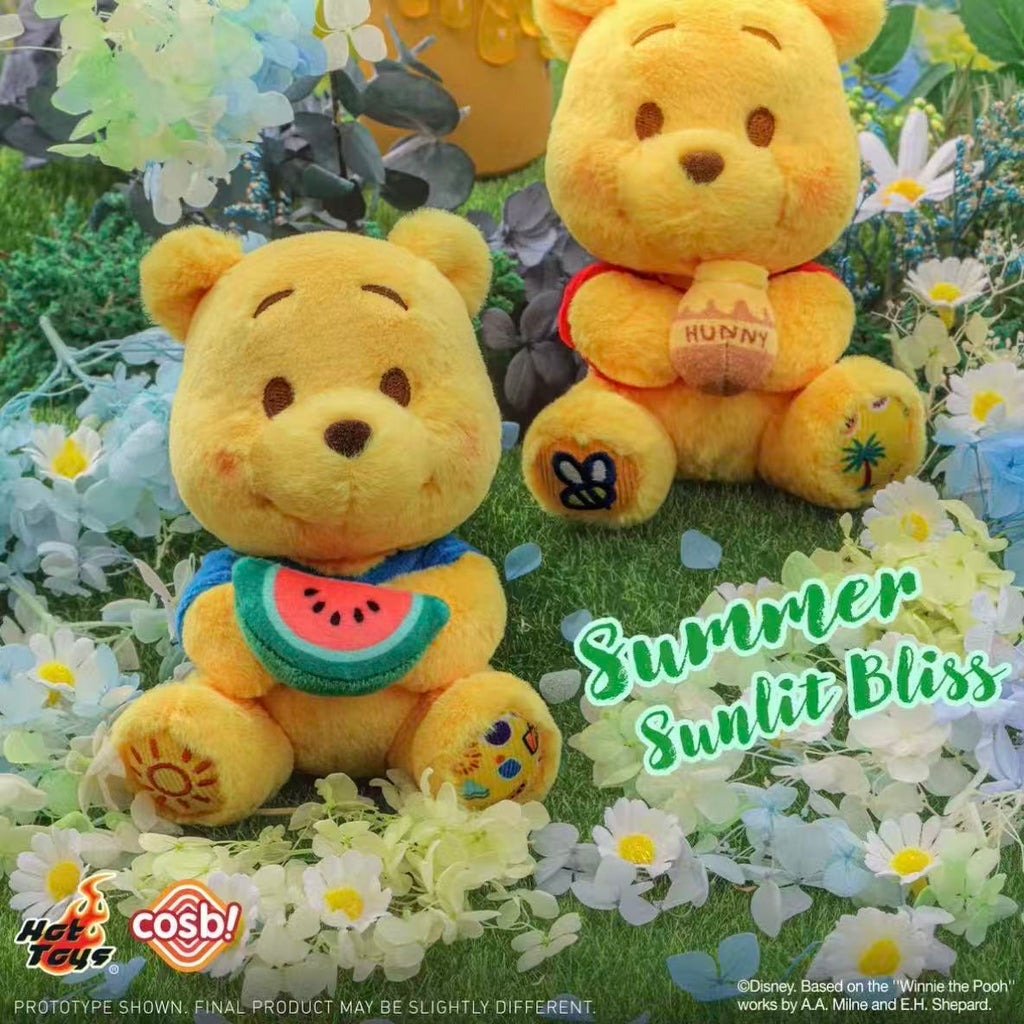 DSN Winnie the Pooh Bloom To Snow Series Cosbi Plush Keychain Collection Blind Box