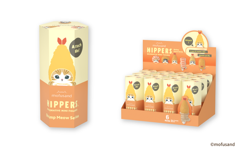 Sonny angel HIPPERS mofusand Shrimp Meow Series（PRE ORDER）