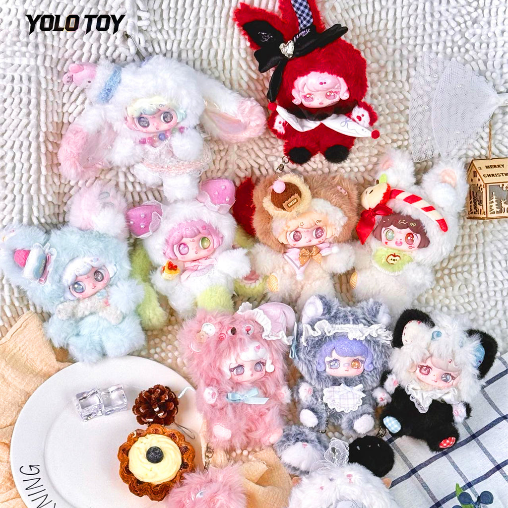 TOLO TOY TO MEET Who stole the cake Vinyl plush pendant blind box