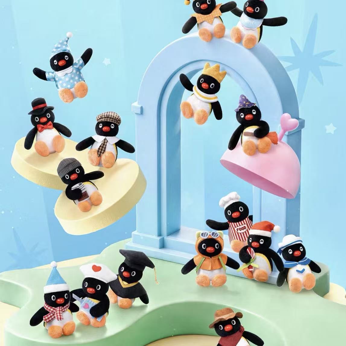 Pingu Gugu Adventure Series Plush Pendant Blind Bag