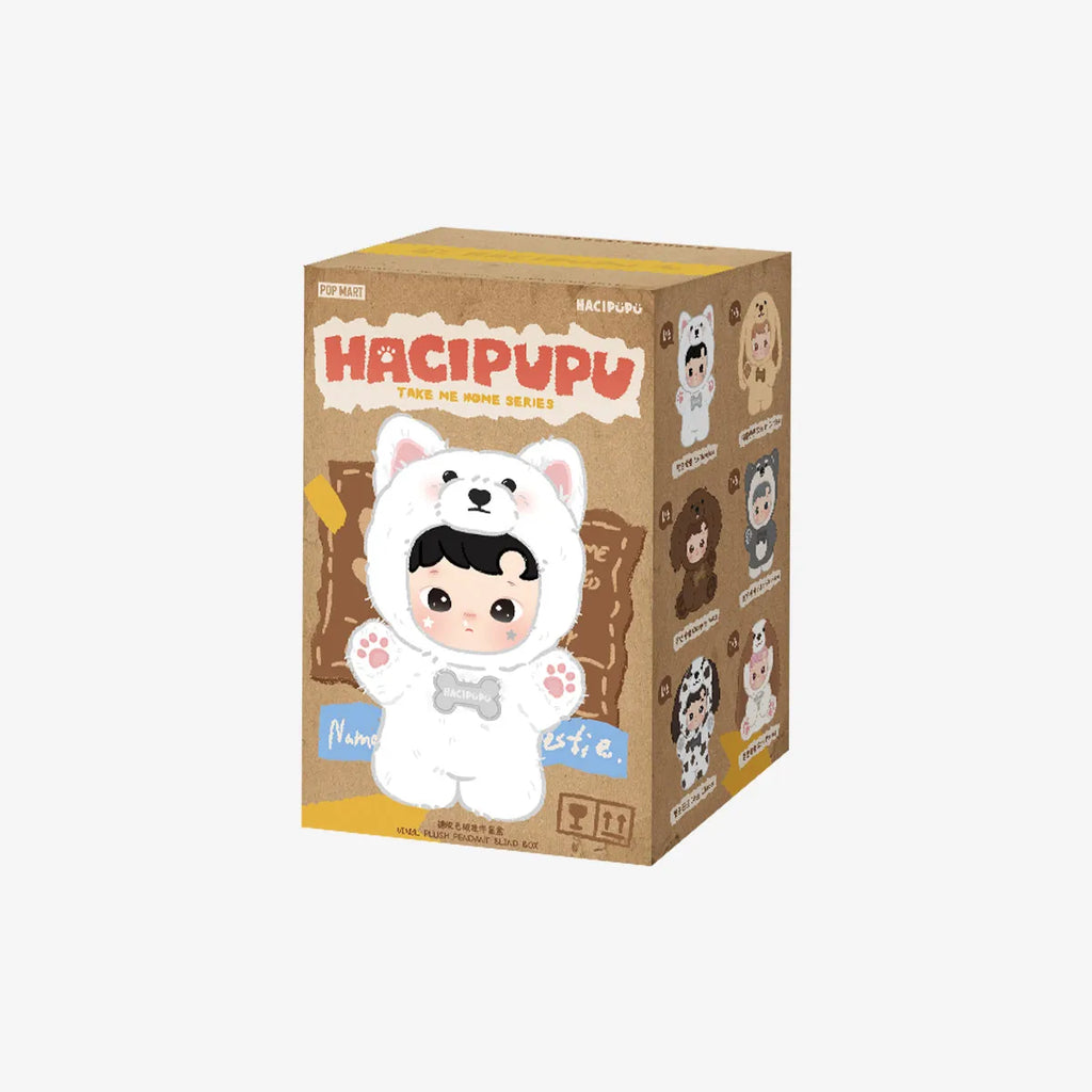 POPMART HACIPUPU Take Me Home Series - Vinly Plush Pendant Blind Box (PRE-ORDER)