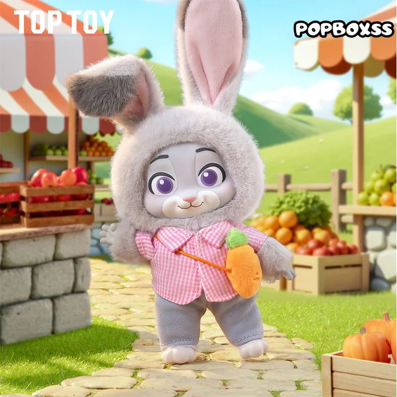 TOP TOY ZOOTOPIA NICK & JUDY'S Growth Journey Series Plush Blind Box
