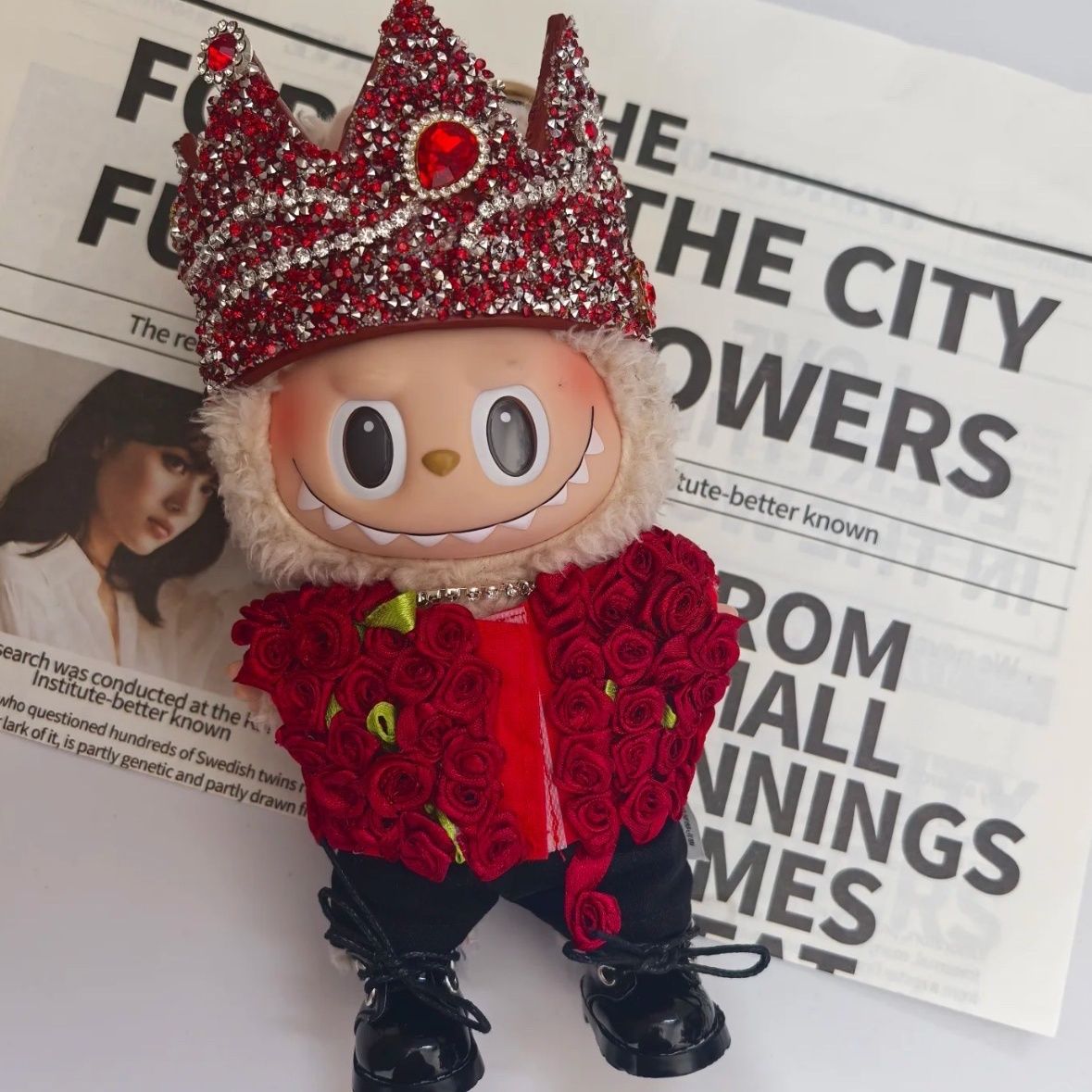 Labubu doll clothes Same model as G-Dragon's concert (No doll)