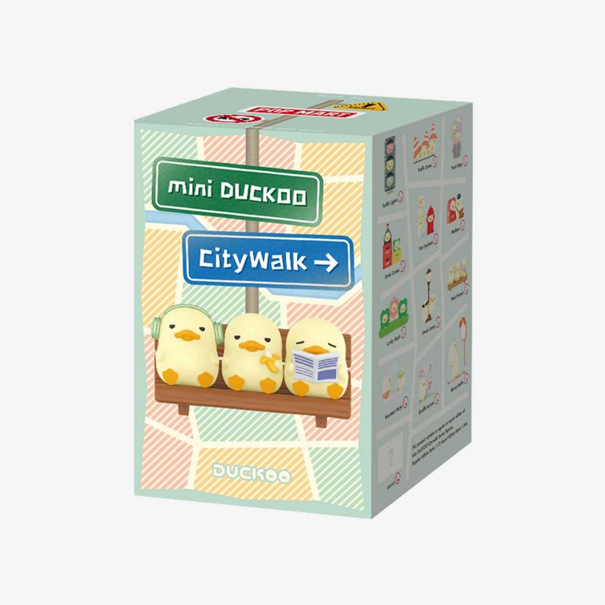 POPMART Mini DUCKOO Citywalk Series Figures