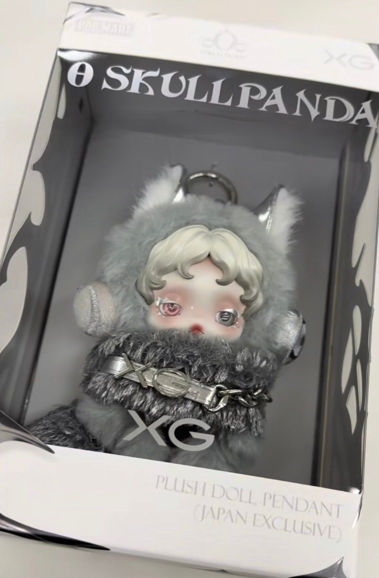 SKULLPANDA XG Plush Doll Pendant Japan Exclusive (PRE-ORDER)