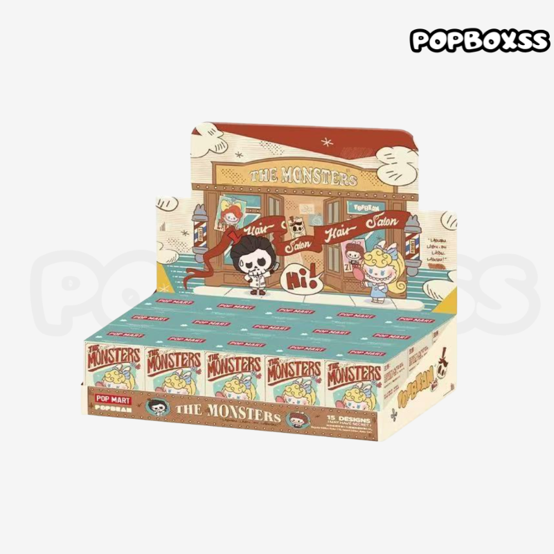 POP MART The Monsters Hair Salon Mini Bean Series Figure Blind Box