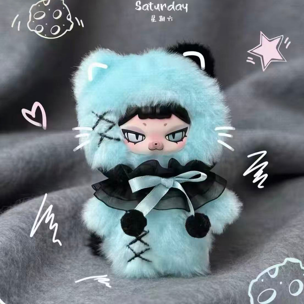 Piku The Week Series Plush Pendant Blind Box