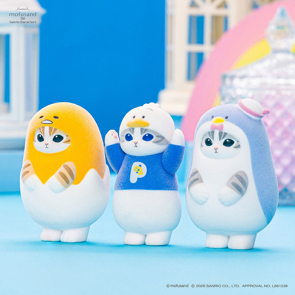 mofusand x Sanrio Characters Fluffy Flock Figure Collection Vol. 2(PRE ORDER)