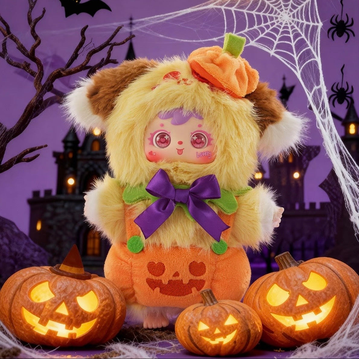 Samuel Halloween vinyl plush hanging machine blind box