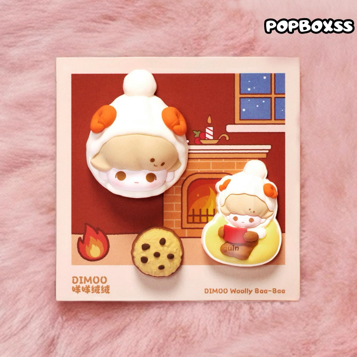 POP BEAN Fluffy & Cozy Series-Decorative Charm Blind Box(PRE-ORDER)