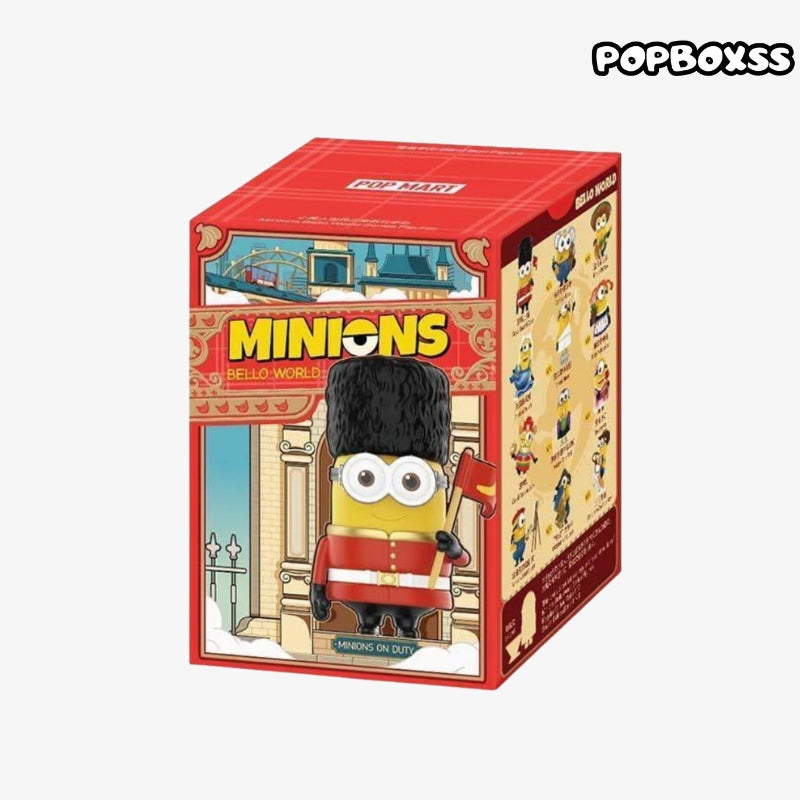 POP MART Minions Bello World Figure Blind Box