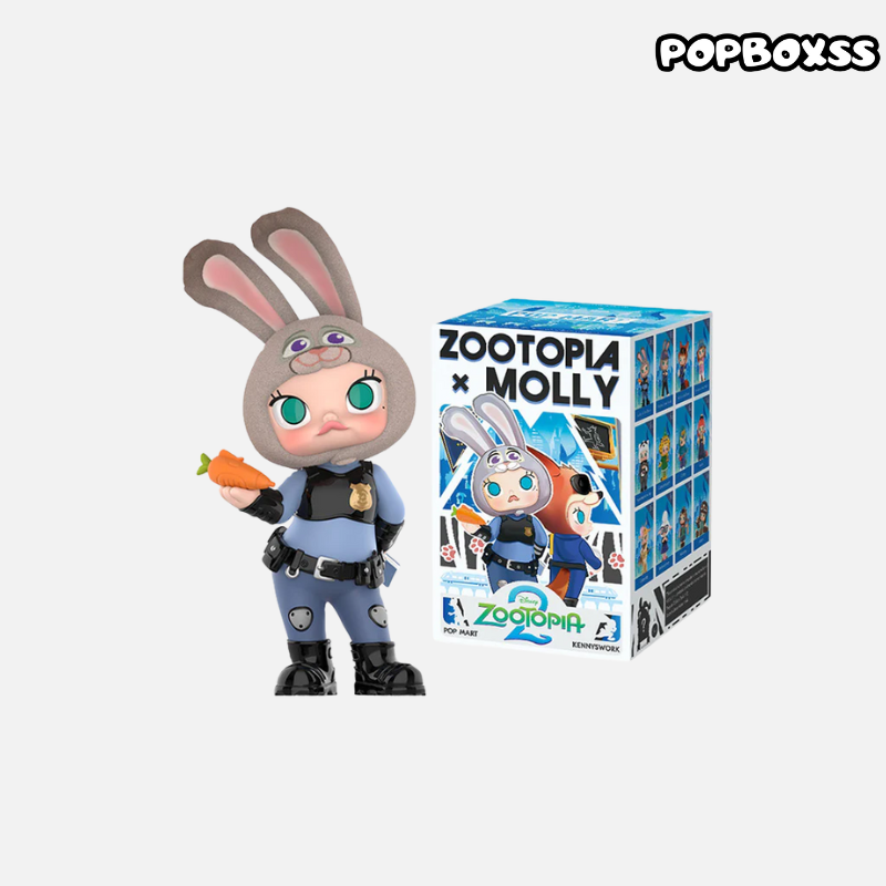 MOLLY × Zootopia Co-branded Series Figure. Blind Box