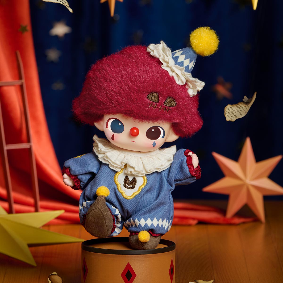 【Sale】Labubu The Monsters Why So Serious Series Plush Pendant POP MART Blind Box