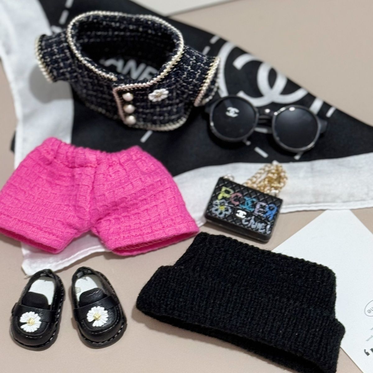 G-Dragon's same style labubu doll clothes(No doll)