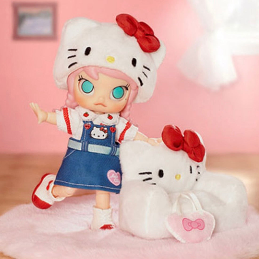 POPMART MOLLY Hello kitty BJD