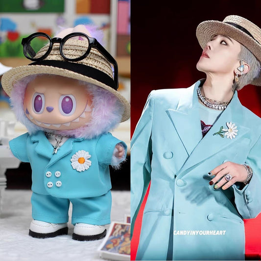 G-Dragon's same style labubu doll clothes(No doll)