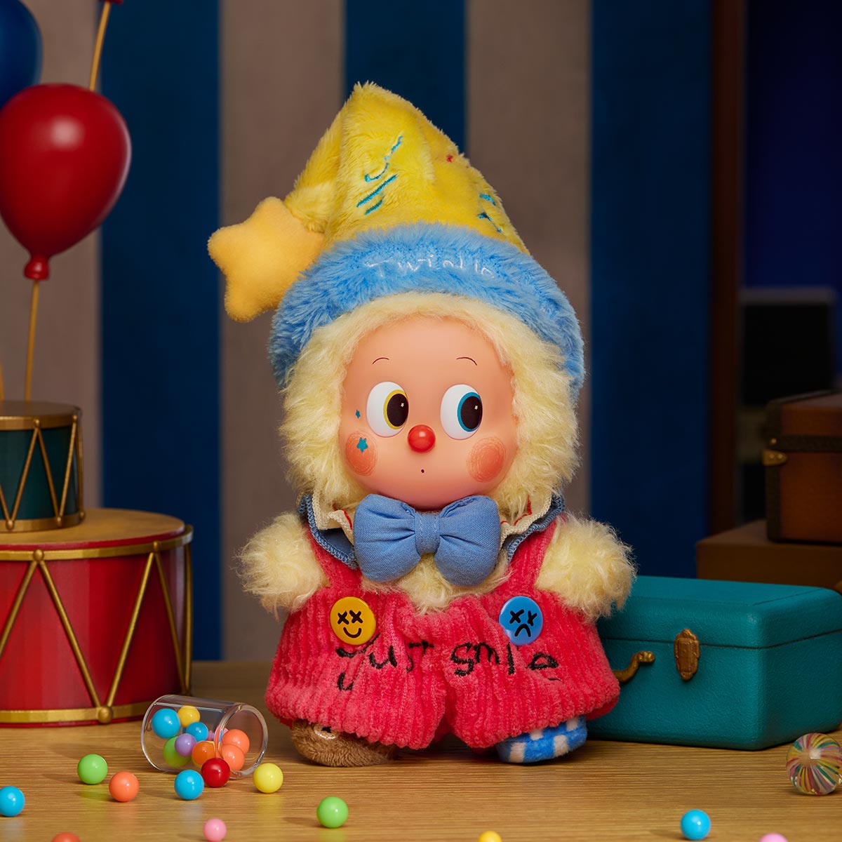 【Sale】Labubu The Monsters Why So Serious Series Plush Pendant POP MART Blind Box