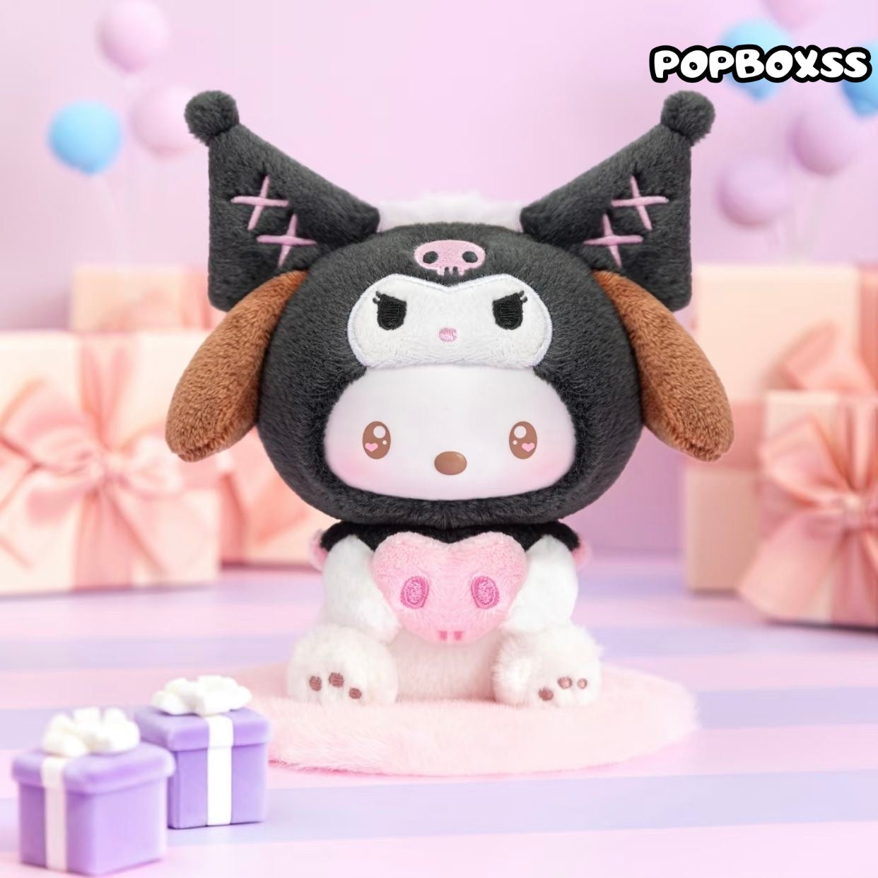 SRO Kuromi Party Series Plush Pendant Dolls. Blind Box