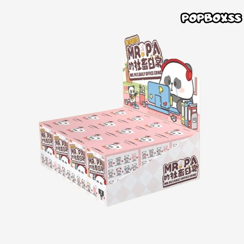 MR.PA'S Daily Office Grind Series Plush Keychain Blind Box