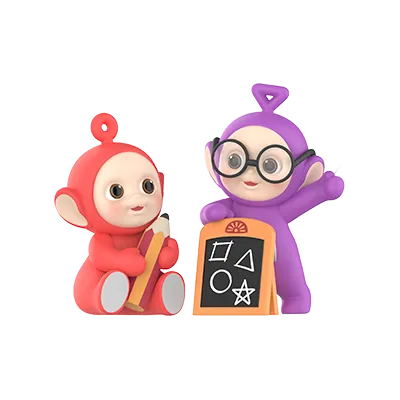 Teletubbies-Companion Series Figures. Blind Box