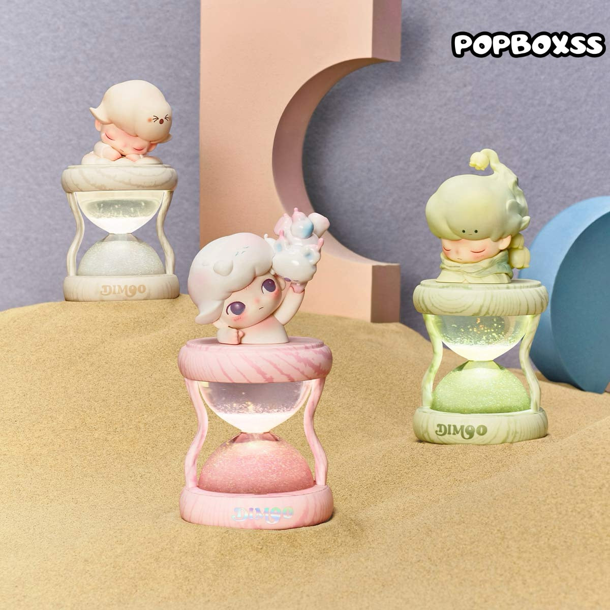DIMOO Memories We Hold Series-Glowing Hourglass Crystal Ball Blind Box