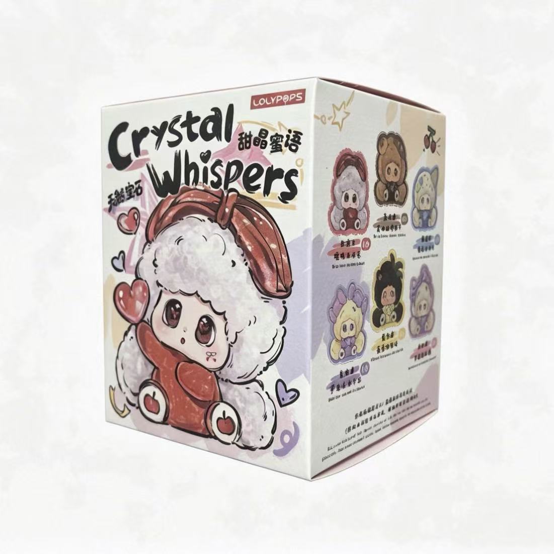 Micoco Nono Crystal Whispers Series Plush Pendant Blind Box