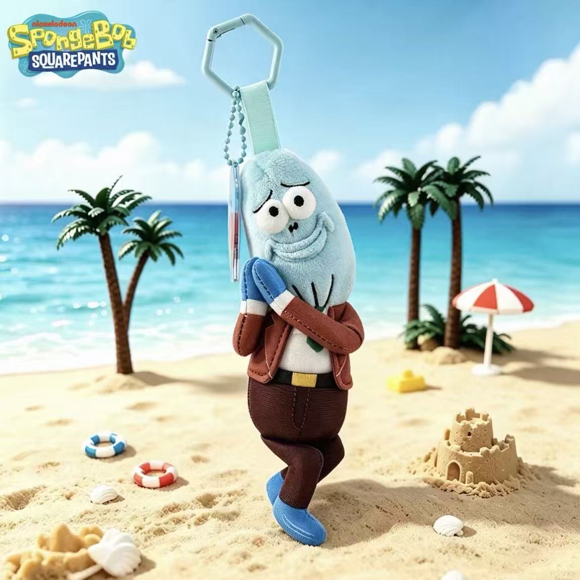 SpongeBob The residents of Bikini Bottom Plush pendant
