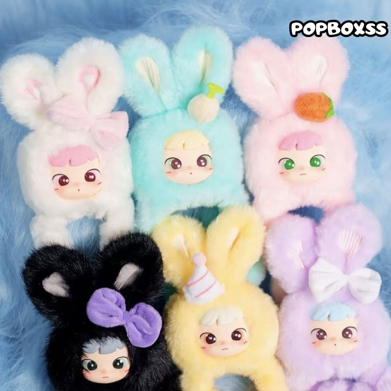 Cimmy Heartthrob & Tangle Fluffy Bunny Series Plush Pendant