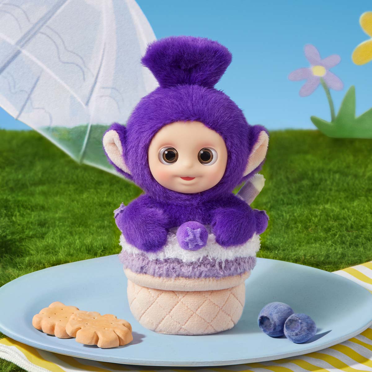 POPMART Teletubbies Afternoon Tea Diary Series Vinyl Plush Pendant