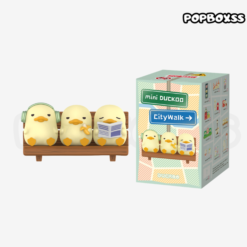 POPMART Mini DUCKOO Citywalk Series Figures