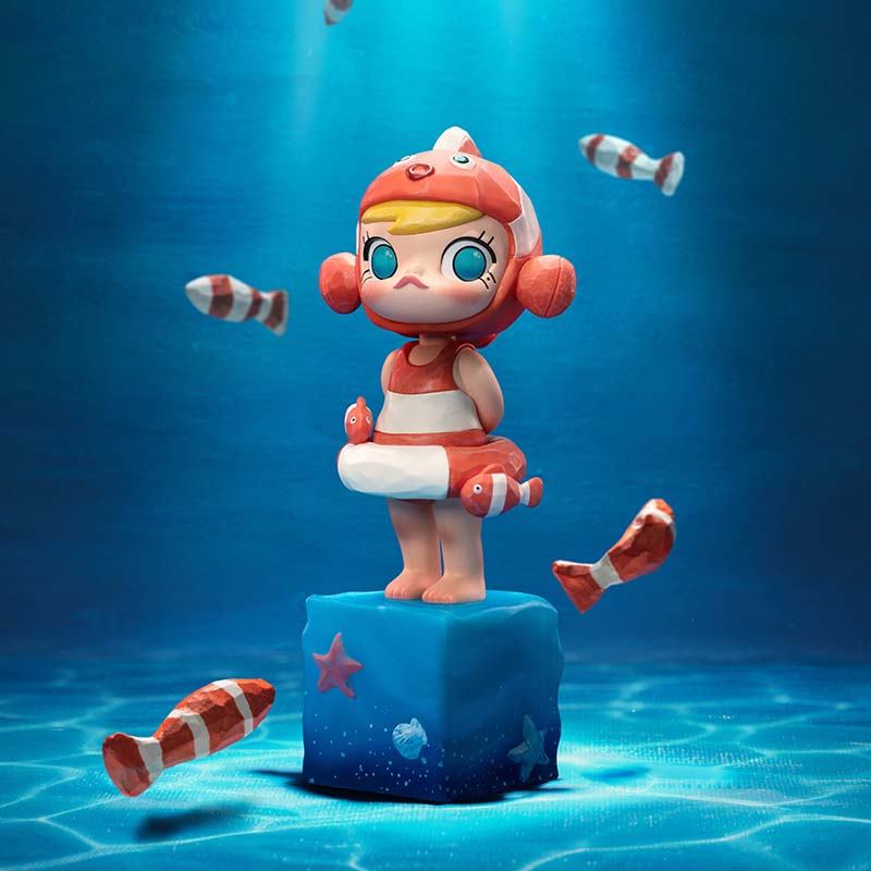 POP MART MOLLY 20th Anniversary Scenery Along the Way Series Figure Blind Box