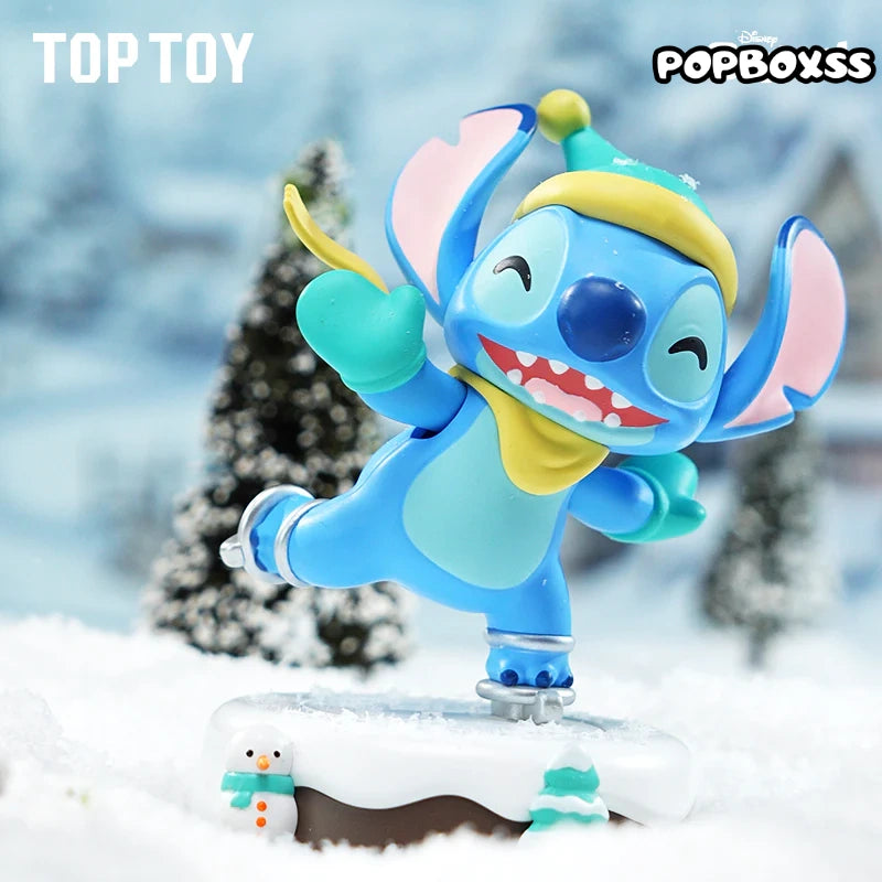 TOP TOY Disney Stitch Cute Action Series Figures Blind Box