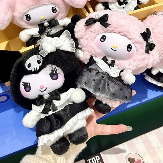 SANRI0 Characters Sisters' Outfit Series Plush Pendant Dolls. Blind Box