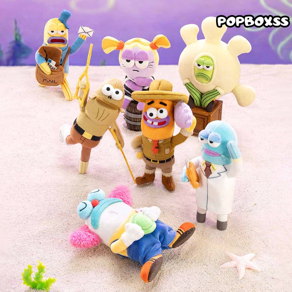 POP MART Residents of Bikini Bottom Whimsical Plush Series Part 2