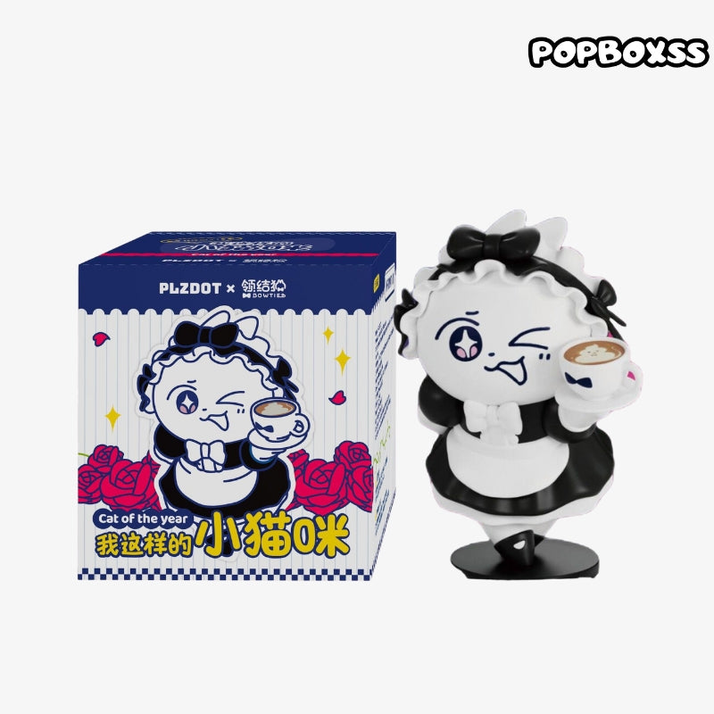 PLZDOT Bowties Cat of The Year Series Figure Blind Box