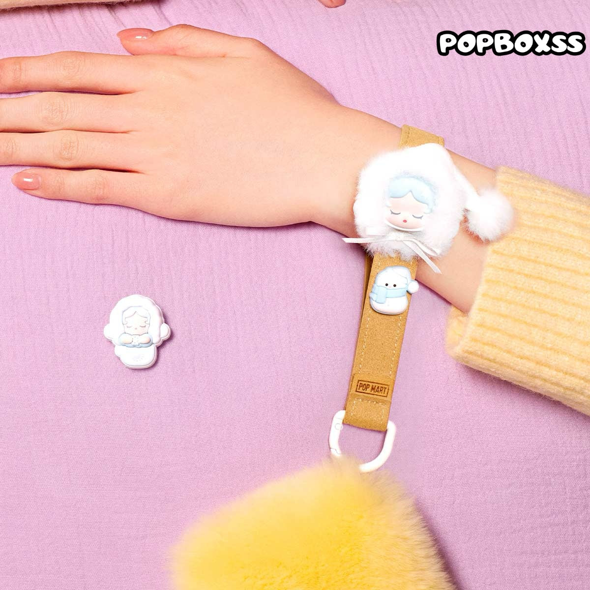 POP BEAN Fluffy & Cozy Series-Decorative Charm Blind Box