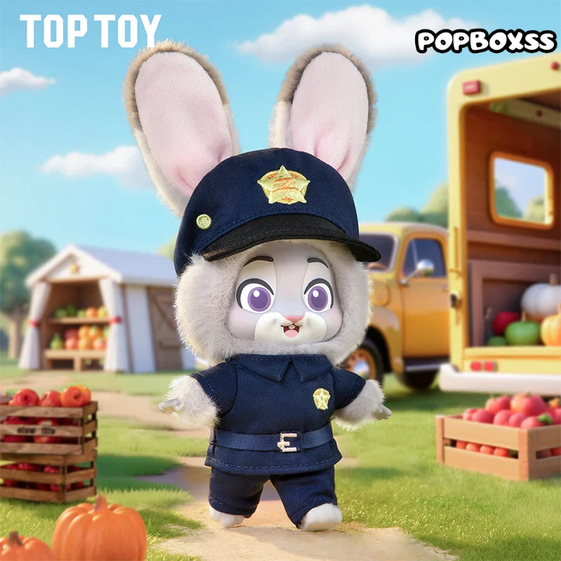 TOP TOY ZOOTOPIA NICK & JUDY'S Growth Journey Series Plush Blind Box