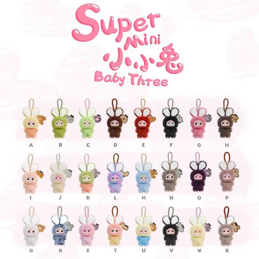 Baby Three- Super Mini Bunny Surprise Plush Series Blind Box