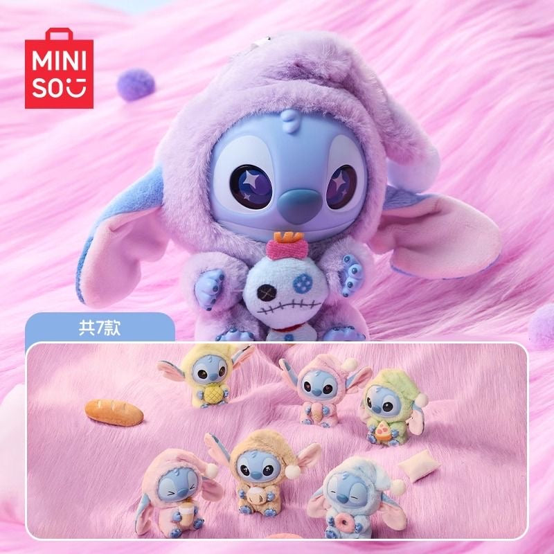 Stltch Eat Something Before Sleep Series Vinly Plush Dolls, Blind Box